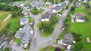 Schützenfest OlsbergElpe Festumzug von oben Teil 1  09082015  Yuneec Q500 [upl. by Ahsenyt451]