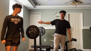 Bench Pressing 225 For The First Time [upl. by Durstin]