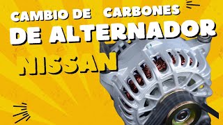 ✅️ Cambio de carbones de alternador Nissan [upl. by Polad]