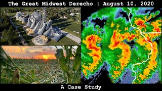 The Great Midwest Derecho of August 10 2020 A Case Study [upl. by Bartlet773]