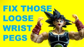 How to Fix Loose Wrist Pegs on SHF BARDOCK [upl. by Beaufert780]