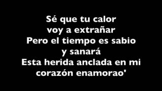 David Bisbal  Lloraré las penas letra [upl. by Yerhcaz]