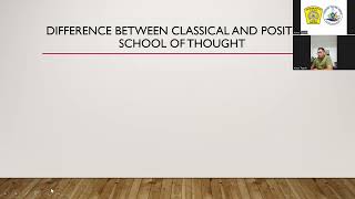 Classical School and Positivist School of Thought [upl. by Meave]