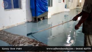 Epoxy Floor Coating in Chennai [upl. by Amarette]