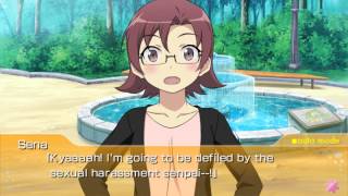 Oreimo Tsuzuku PSP Kirino Route Part 16  Delusional Rampage English Subtitles [upl. by Adnawad]