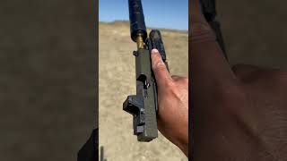 Suppressed Glock 19 with RMR guns suppressed 9mm shorts [upl. by Eckardt]