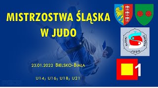 MISTRZOSTWA ﾅ哭ﾄТKA W JUDO  23012022 BIELSKOBIAﾅ、  TATAMI 1 [upl. by Tallbott476]