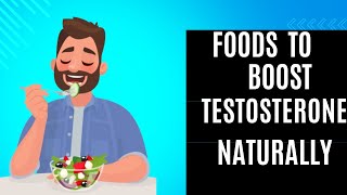 Top 10 Foods to Boost Your Testosterone Naturally [upl. by Ymmac136]