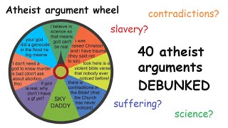 ALL atheist arguments answered in 10 minutes [upl. by Anidem]