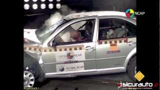 Crash test Latin NCAP Volkswagen Bora  SicurAUTOit [upl. by Nyrmak]