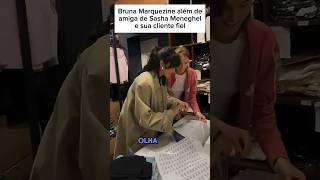 Bruna Marquezine além de amiga de Sasha Meneghel e cliente fiel foryou noticias brunamarquezine [upl. by Oynotna]