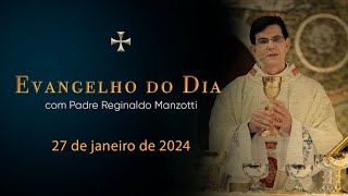 EVANGELHO DO DIA  27012024  Mc 43541  PadreManzottiOficial [upl. by Rolfston579]