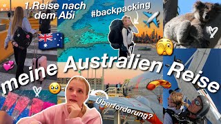 ALLEINE nach Australien🥹VLOG🇦🇺meine Struggle❤️‍🩹 [upl. by Marie-Jeanne]