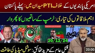 Pakistan First PTI Stance Against US Sanctions  Important Meetings  Imran Riaz Khan VLOG [upl. by Aicenev]