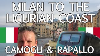 Trenitalia from Milan to Camogli and Rapallo Exploring Italy by Train [upl. by Ative]