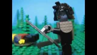 Lego Lord Of The Rings  Aragorn Vs Lurtz  HD [upl. by Ndnarb]