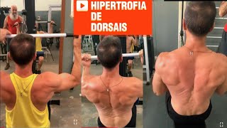 HIPERTROFIA DE DORSAIS academia core motivation embuscadoshape tutorial workout shape [upl. by Cita]