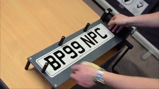 How to Print a Number Plate [upl. by Elleina]