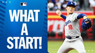 Yoshinobu Yamamoto is SHOWING OUT so far in MLB  Full Season Highlights so far  山本由伸 [upl. by Bainbridge]