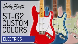 Harley Benton  ST62  Custom Colors for everyone [upl. by Farand74]