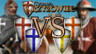 Która drużyna zwycięży BITWA MULTIPLAYER w grze Twierdza Krzyżowiec [upl. by Atsylac725]