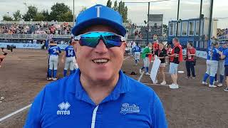 ITALIA Softball Campione dEuropa 2024 il commento di Federico Pizzolini [upl. by Joni740]