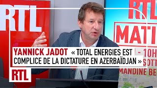 Yannick Jadot  quotQuand vous participez à enrichir une dictature oui vous êtes complice quot [upl. by Streeto]