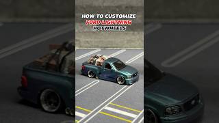 HOW TO CUSTOMIZE FORD LIGHTNING hotwheels ford lightning diy howto customized [upl. by Eeimaj208]