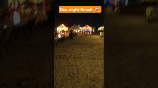 Goa Calangute Beach ⛱️ Night Rekha Maan Mannats good life travel [upl. by Anesor]