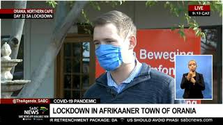 SA Lockdown Day 32 I Situation in the Afrikaner town of Orania [upl. by Kihtrak]