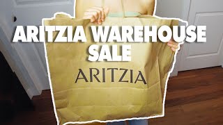 【購入品紹介】海外セレブも愛用してるバンクーバー発ブランドAritzia 🤍Ariztia warehouse sale 2023 [upl. by Edva]