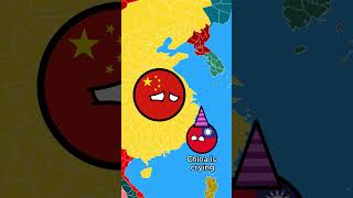 Countries Reaction if North Korea Dies  countryballs viral worldprovinces shorts [upl. by Aseneg800]