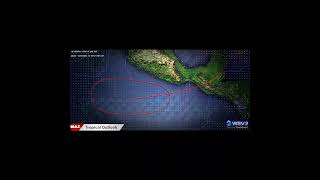 🌊 New Tropical Threat Brewing Near Mexico shorts weather [upl. by Amadus]