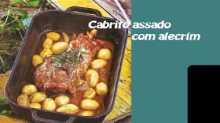 CABRITO ASSADO COM ALECRIM  RECEITAS [upl. by Obellia598]