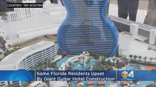 Florida Casinos Giant Guitar Hits Bad Note With Some People [upl. by Neoma871]