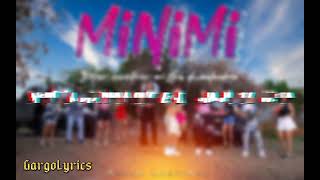 MINIMI  Bryan Martínez letra [upl. by Kinchen]