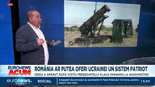 Ministrul Apărării Sistemul Patriot e indispensabil pentru România E vorba de a apăra teritoriul [upl. by Ayatan]