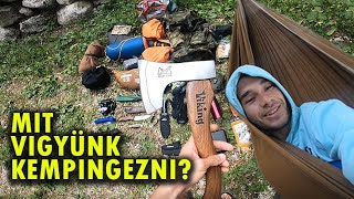 MIT VIGYÜNK MAGUNKKAL TÚRÁZNI Hasznos felszerelések Szlovéniai Napi vlog5 [upl. by Mitchel730]