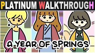 A Year Of Springs 100 Platinum Walkthrough  Trophy amp Achievement Guide [upl. by Millman]