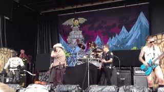 X cops live at the Gwar B Q 2013 [upl. by Rocray]