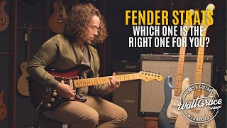 Comparing Fender Stratocasters Made in Japan Mexico amp USA  Which one would you buy [upl. by Haceber]