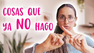 15 Cosas que NO hago desde que soy minimalista [upl. by Hoy722]