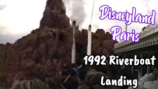 Euro Disney 1992 On ride Thunder Mesa Riverboat Landing [upl. by Henriette]