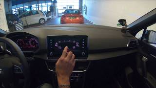 SEAT Tarraco XCELLENCE Bedienungssystem Review Infortainmantsystem Infos Handhabung Touchscreen [upl. by Riddle]