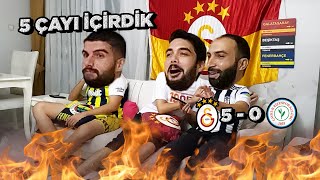 RİZEYE 5 KARDEŞ  GALATASARAY  ÇAYKUR RİZESPOR TEPKİ VİDEOSU  galatasaray [upl. by Buote]