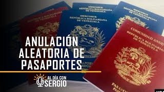 No existe un patrón para saber porqué se anulan pasaportes [upl. by Lennon]