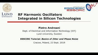 RF Harmonic Oscillators Integrated in Silicon Technologies  Presented by Pietro Andreani [upl. by Feirahs387]