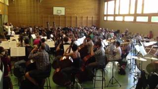 Mahler 3 first rehearsal [upl. by Ttoile483]