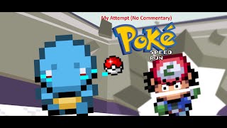 My Attempt at Gumbinos PokeSpeedrun pokespeedrun Current Ingame Time 002838 No Commentary [upl. by Ecertap145]