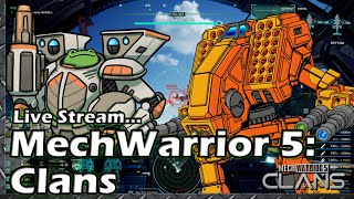 Mechwarrior 5 Clans Chat and Play w MechFrog [upl. by Hanni]